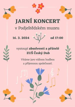 Jarní koncert absolventů a přátel ZUŠ Český Dub