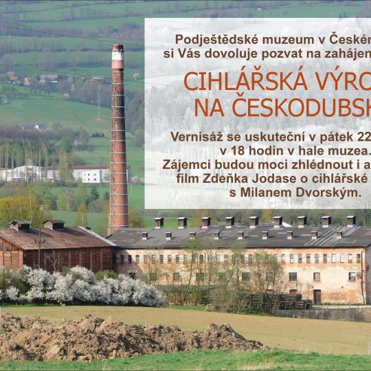 Vernisáž výstavy Cihlářská výroba na Českodubsku 1