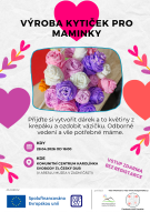 Výroba kytiček pro maminky 1